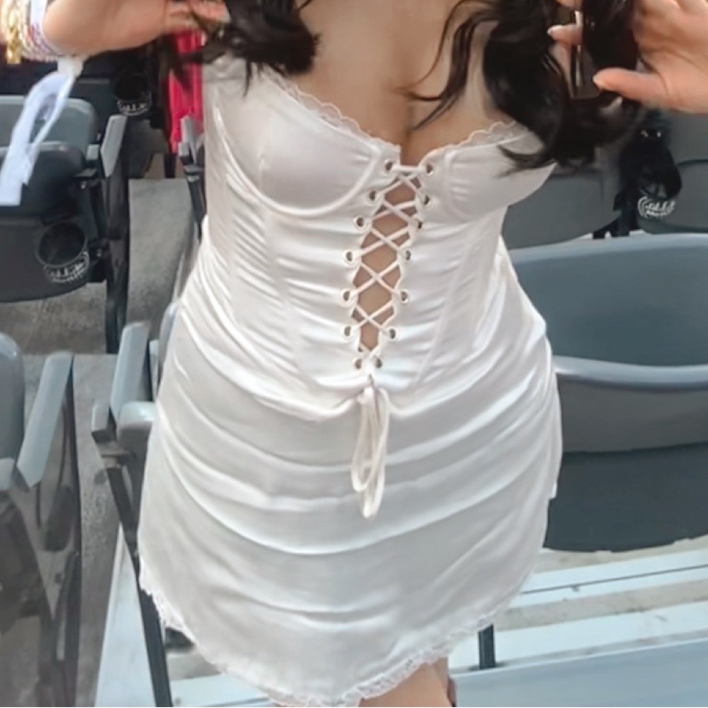Flattering Meshki Corset Dress